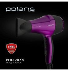 Фен POLARIS PHD 2077i фиолетово-черный