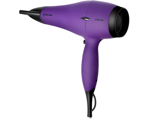 Фен BRAYER BR3007 фиолетовый Фен BRAYER BR3007 фиолетовый