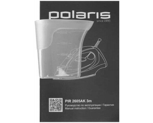 Утюг POLARIS PIR 2605AK черный/мокко