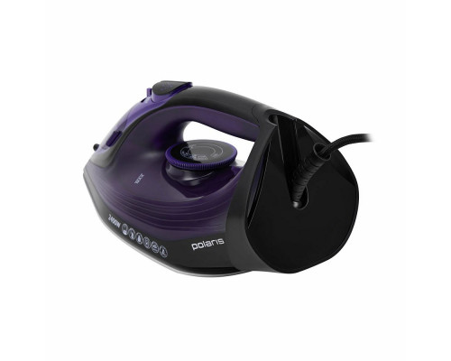 Утюг POLARIS PIR 2487AK черный/фиолетовый Утюг POLARIS PIR 2487AK черный/фиолетовый