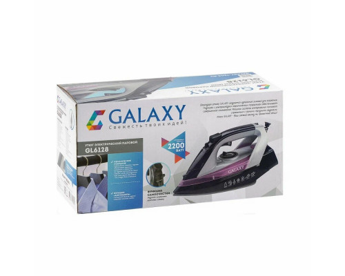 Утюг GALAXY LINE GL 6128 черный/фиолетовый
