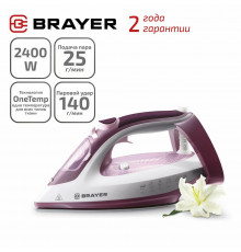 Утюг BRAYER BR4006 розовый