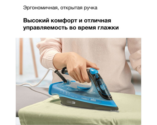Утюг BRAUN FI3194BK черный/синий Утюг BRAUN FI3194BK черный/синий