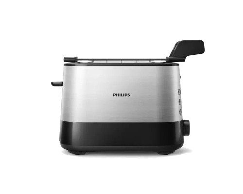 Тостер PHILIPS HD2639/90 черный/серебристый Тостер PHILIPS HD2639/90 черный/серебристый