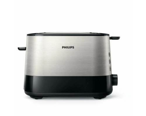 Тостер PHILIPS HD2639/90 черный/серебристый Тостер PHILIPS HD2639/90 черный/серебристый