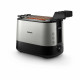 Тостер PHILIPS HD2639/90 черный/серебристый