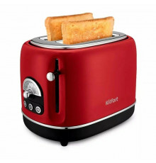 Тостер Kitfort КТ-4004-1 красный/черный
