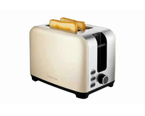 Тостер BRAYER BR2111 бежевый Тостер BRAYER BR2111 бежевый