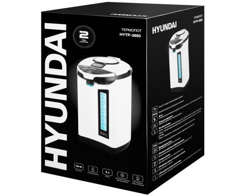 Термопот HYUNDAI HYTP-3850 белый/черный
