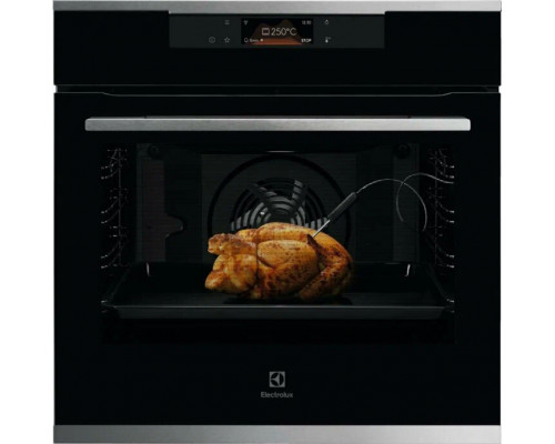 Духовой шкаф ELECTROLUX KOEBP39WX черный/серебристый