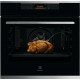 Духовой шкаф ELECTROLUX KOEBP39WX черный/серебристый