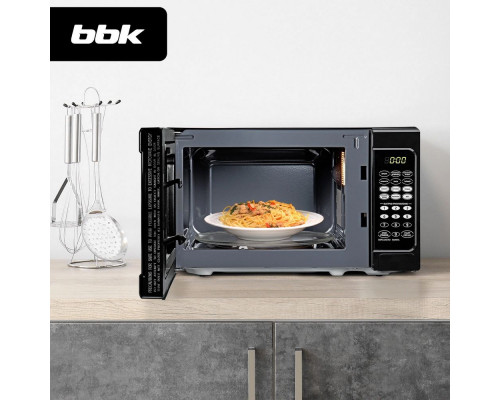 Микроволновая печь BBK 20MWS-727S/B черный Микроволновая печь BBK 20MWS-727S/B черный
