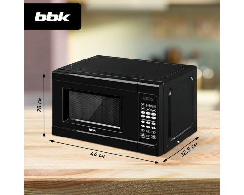 Микроволновая печь BBK 20MWS-727S/B черный Микроволновая печь BBK 20MWS-727S/B черный