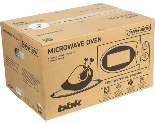 Микроволновая печь BBK 20MWS-803M/W белый