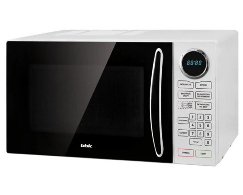 Микроволновая печь BBK 23MWS-916S/BW белый Микроволновая печь BBK 23MWS-916S/BW белый