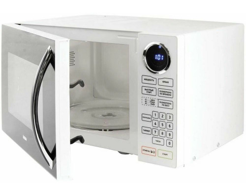 Микроволновая печь BBK 23MWS-916S/BW белый Микроволновая печь BBK 23MWS-916S/BW белый