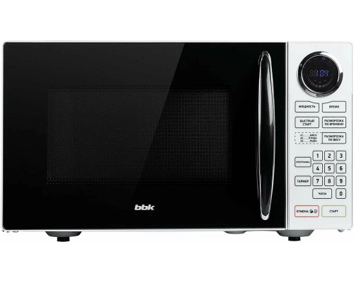 Микроволновая печь BBK 23MWS-916S/BW белый Микроволновая печь BBK 23MWS-916S/BW белый