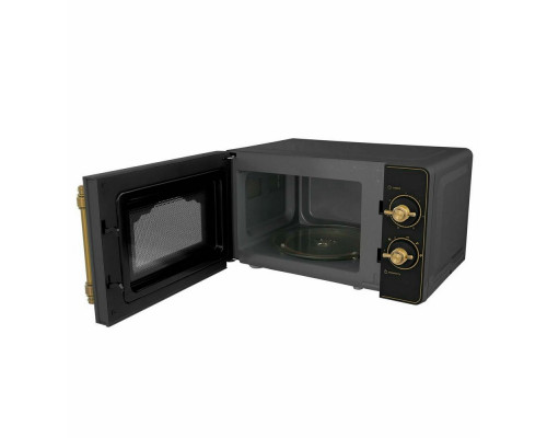 Микроволновая печь LEX FSMOM.02BL черный ретро Микроволновая печь LEX FSMOM.02BL черный ретро
