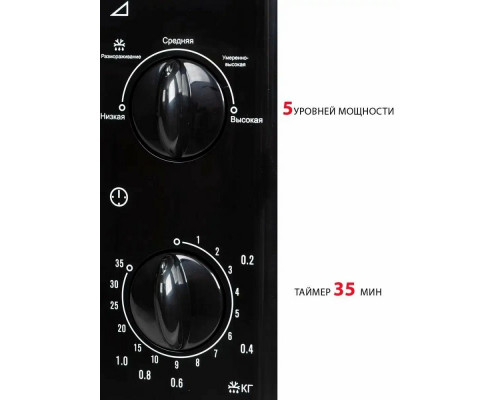 Микроволновая печь SUPRA 20MB25 черный