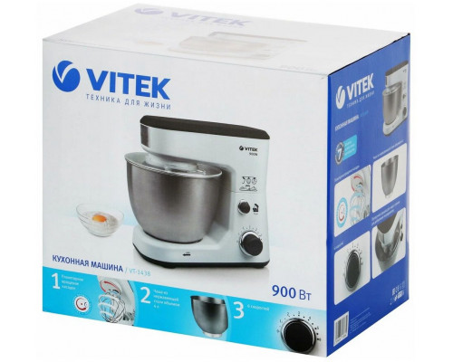 Миксер VITEK VT-1438 белый Миксер VITEK VT-1438 белый