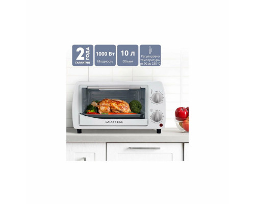 Мини-печь Galaxy Line GL 2626 белый Мини-печь Galaxy Line GL 2626 белый