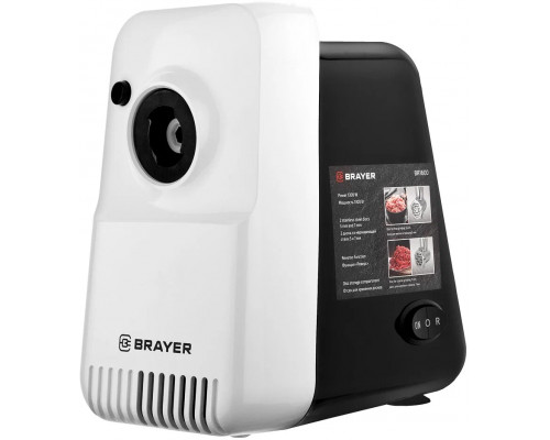 Мясорубка BRAYER BR1600 белый/черный