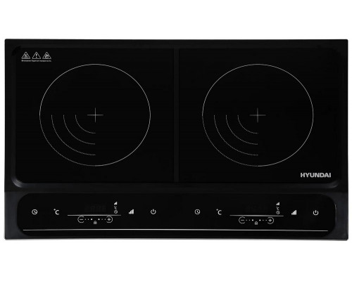 Настольная плита HYUNDAI HYC-0107 черный Настольная плита HYUNDAI HYC-0107 черный