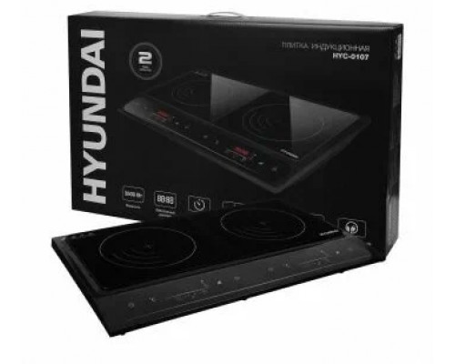 Настольная плита HYUNDAI HYC-0107 черный Настольная плита HYUNDAI HYC-0107 черный