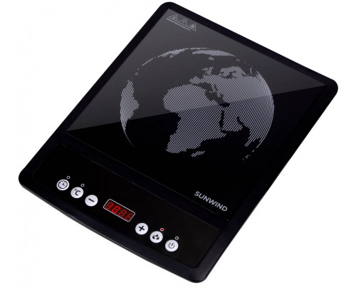 Настольная плита SUNWIND SCI-0501 черный Настольная плита SUNWIND SCI-0501 черный