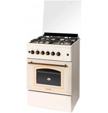 Кухонная плита SMILE SM6GR120 бежевый ретро