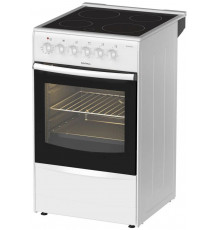 Настольная плита DARINA B 3607 W белый/черный