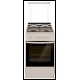 Настольная плита DARINA B 3607 W белый/черный