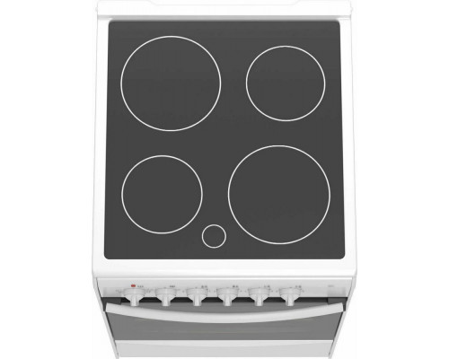 Настольная плита DARINA B 3607 W белый/черный Настольная плита DARINA B 3607 W белый/черный