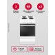 Кухонная плита HANSA FCEW53000 белый