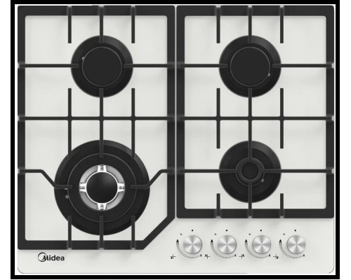 Варочная поверхность MIDEA MG643TGW белый