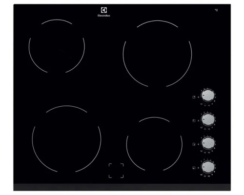 Варочная поверхность ELECTROLUX EHF6140FOK черный Варочная поверхность ELECTROLUX EHF6140FOK черный