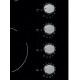 Варочная поверхность ELECTROLUX EHF6140FOK черный