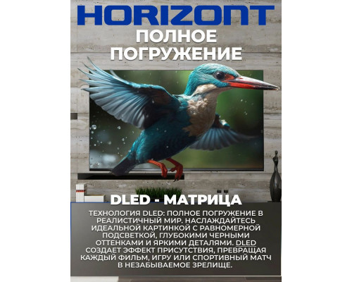 Телевизор HORIZONT 65LE7053D