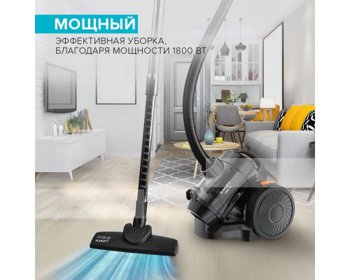 Пылесос SCARLETT SC-VC80C65 черный