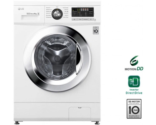 Стиральная машина LG F1296NDS0 белый