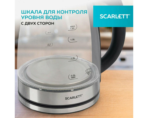 Чайник SCARLETT SC-EK27G30 Чайник SCARLETT SC-EK27G30