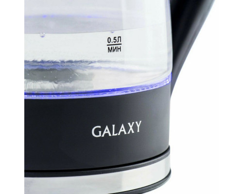 Чайник GALAXY GL 0552 черный/нерж Чайник GALAXY GL 0552 черный/нерж