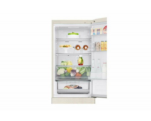 Холодильник LG GC-B459AEMW бежевый