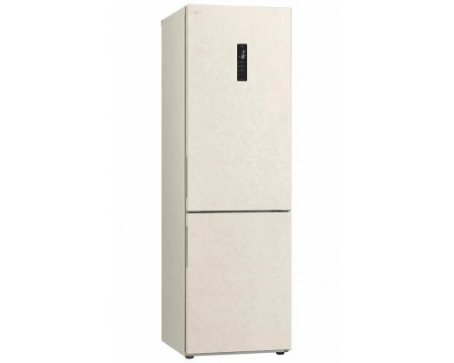 Холодильник LG GC-B459AEMW бежевый