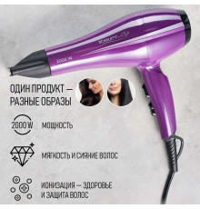 Фен SCARLETT SC-HD70I69 фиолетовый/черный