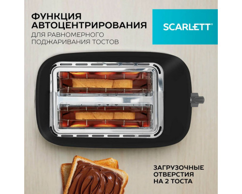 Тостер SCARLETT SC-TM11068 черный Тостер SCARLETT SC-TM11068 черный