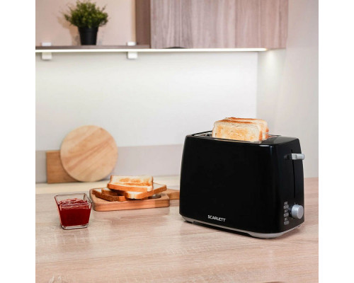 Тостер SCARLETT SC-TM11068 черный Тостер SCARLETT SC-TM11068 черный