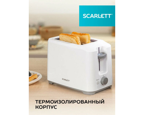 Тостер SCARLETT SC-TM11019 белый