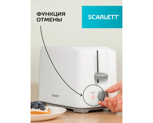 Тостер SCARLETT SC-TM11019 белый