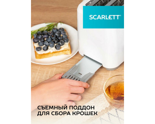 Тостер SCARLETT SC-TM11019 белый